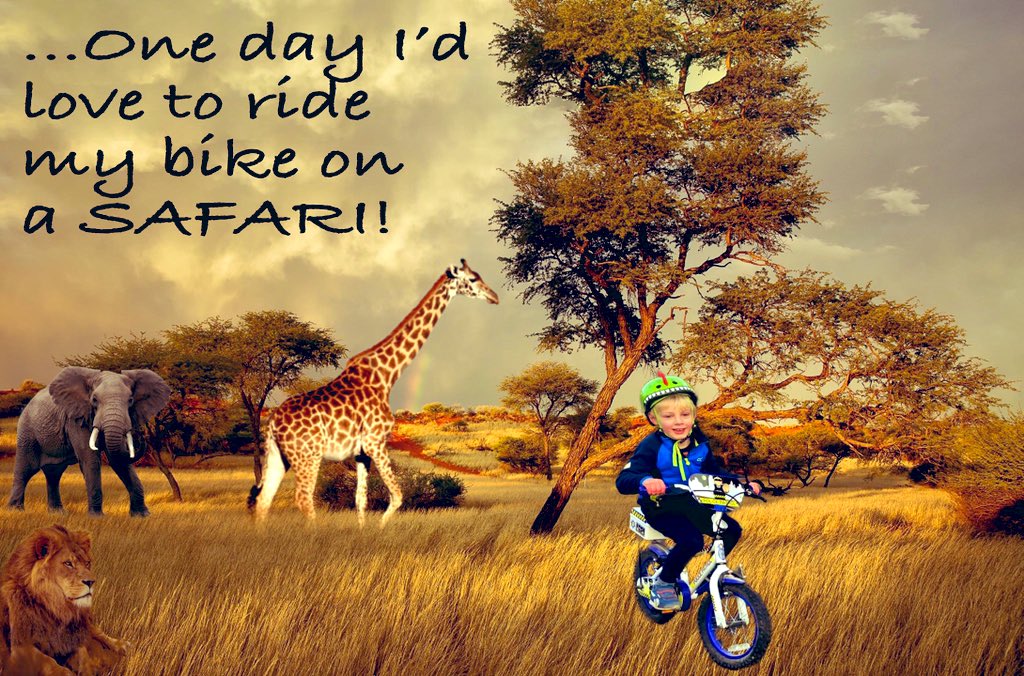 BikeitRay's tweet photo. Asking my awesome bike crew 👭👫at school 🏫 and at home 🏠 ... lockdown = unlock your imagination ANYWHERE IN THE WORLD ... WHERE WOULD YOU LOVE TO RIDE YOUR BIKE?.... #raysridetheworld @SustransSouth @MyJourneyHants https://t.co/gHNEAQWxn5