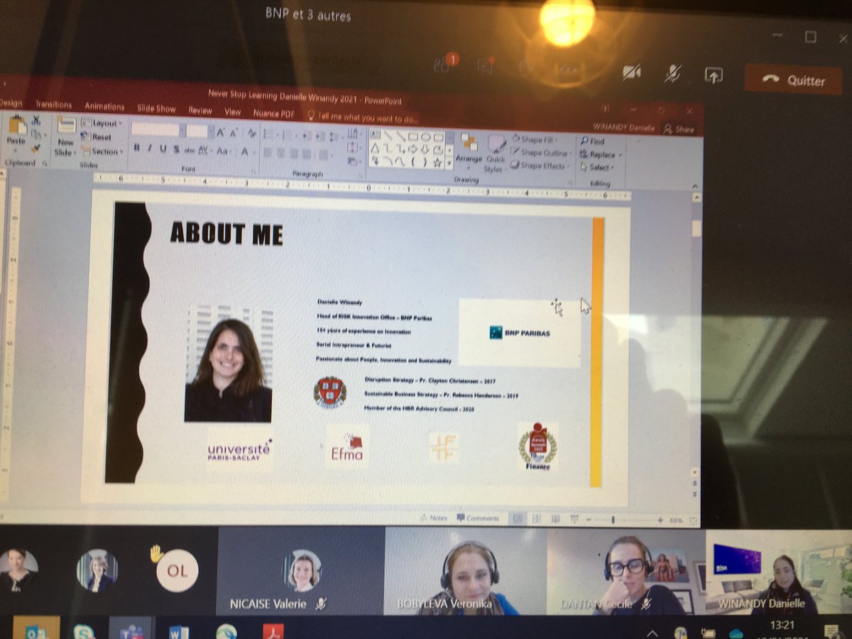 #BusinessMix ⁦<a href="/BNPP_MixCity/">Association BNP Paribas MixCity</a>⁩ : welcome <a href="/DanielleWinandy/">Danielle Winandy</a>⁩! comment la définir? une #femme qui a plus besoin d’apprendre que de respirer, emplie de #positivité