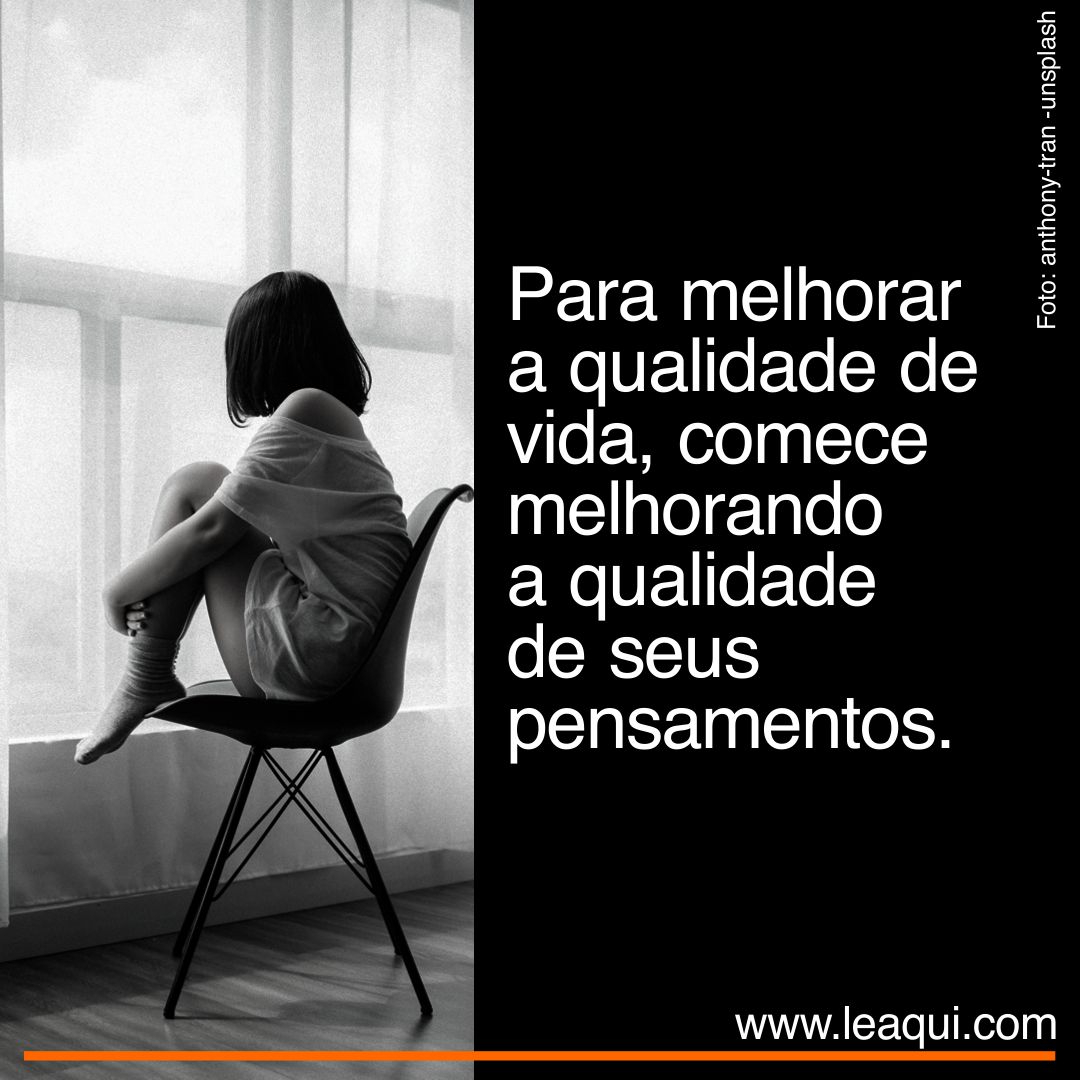 leaquioficial's tweet image. Para melhorar a qualidade de vida, comece melhorando a qualidade de seus pensamentos.
#leaqui #mente #poderdopensamento

Lêaqui: a mensagem certa na hora certa