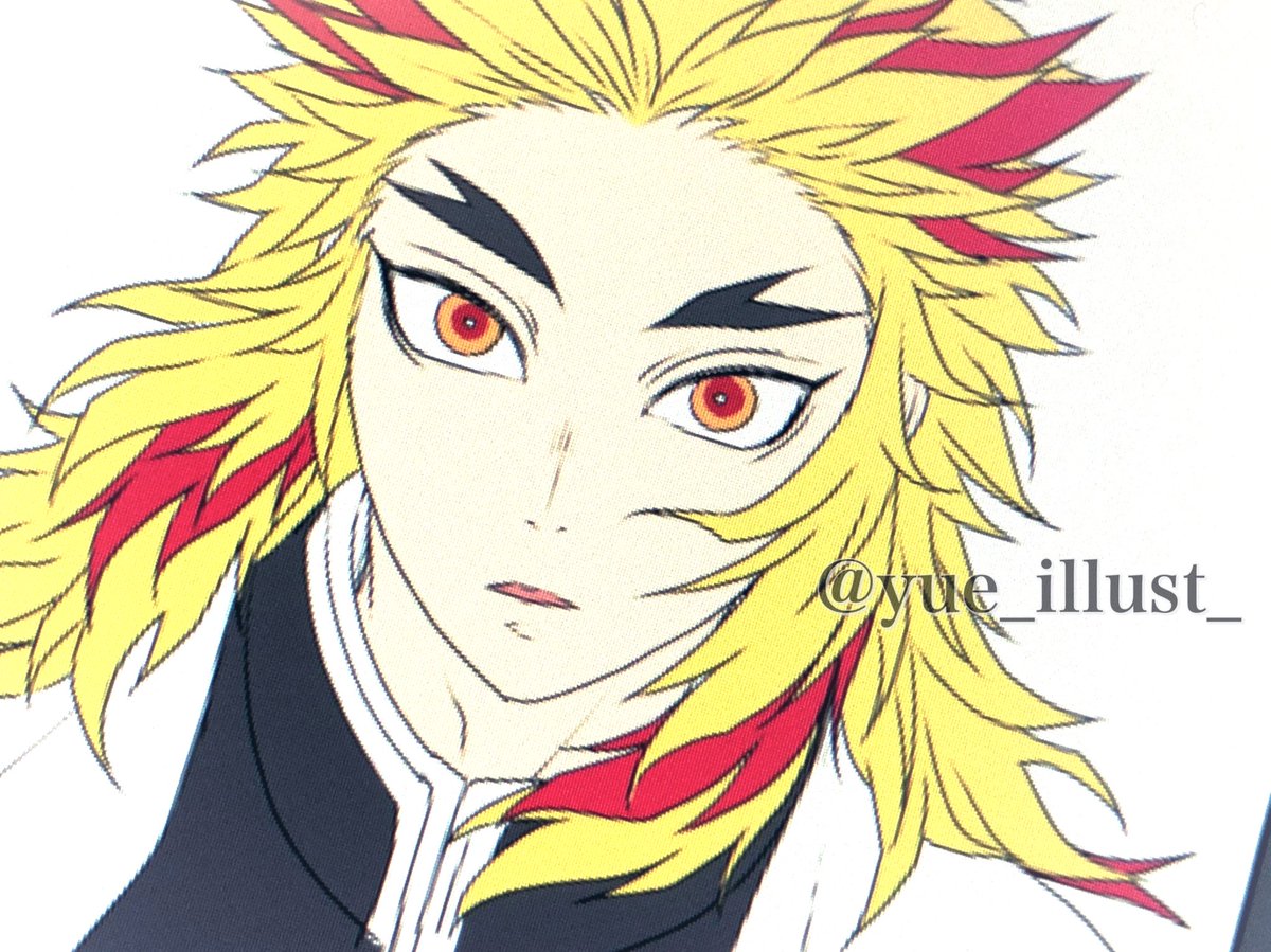 煉獄杏寿郎 ちょっとお怒りのやつ 今日の煉獄さん 煉獄杏寿郎 鬼滅の刃 煉獄さん Yue Illust のイラスト