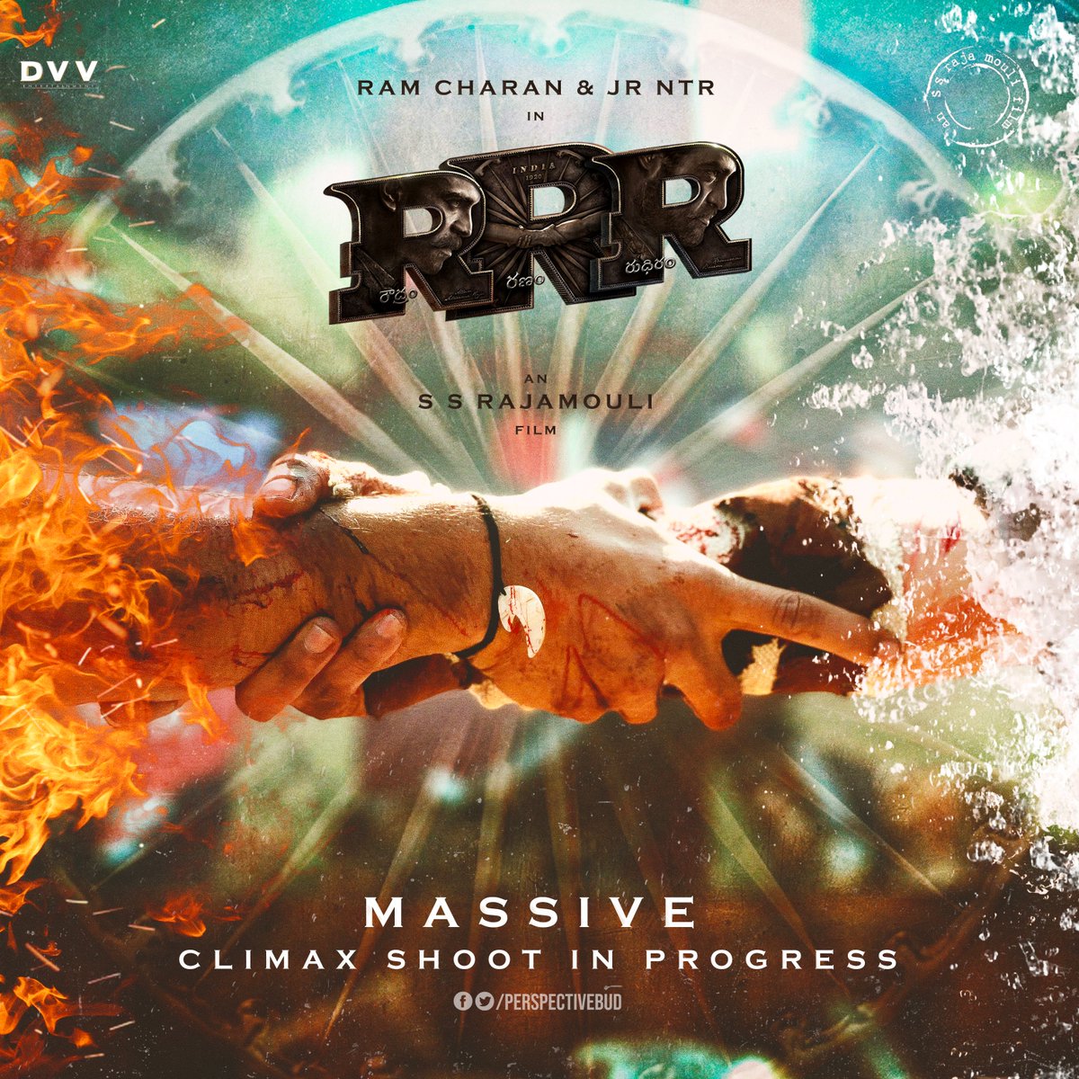 Perspectivebud's tweet photo. Hope for 2021 release 🤞@RRRMovie @ssrajamouli 
@tarak9999  @AlwaysRamCharan 🔥🌊 #RRRMovie #RRR https://t.co/fK5iJk1Gve