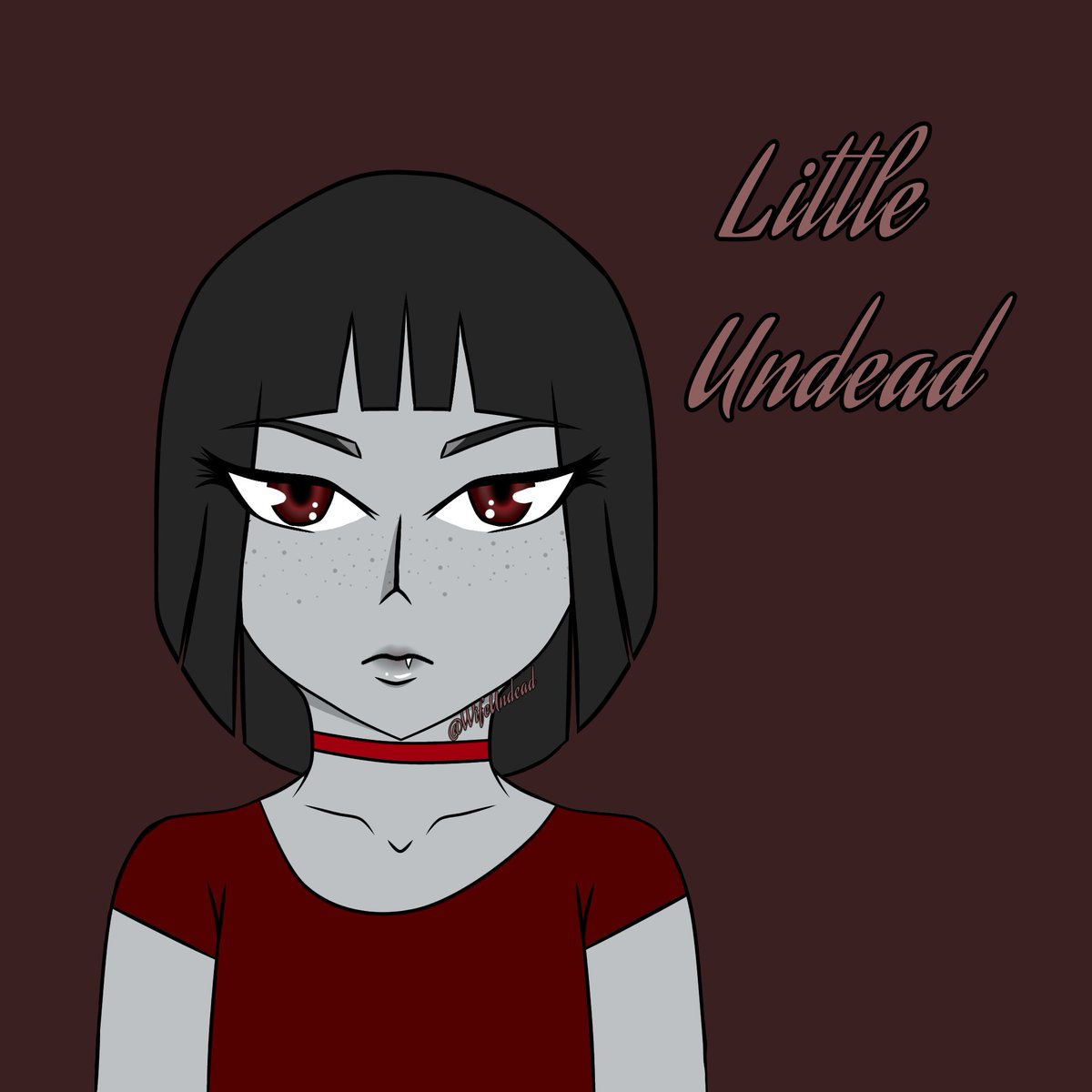 WifeUndead's tweet image. As a kid I was often made fun of because I couldn't really express my emotions well so I always had a stotic expression. I didn't really begin showing emotions till recently actually. 
#toddlerme #Undeadwife #walkingcorpse #undead #art #ArtistOnTwitter #Digital #Digitalart