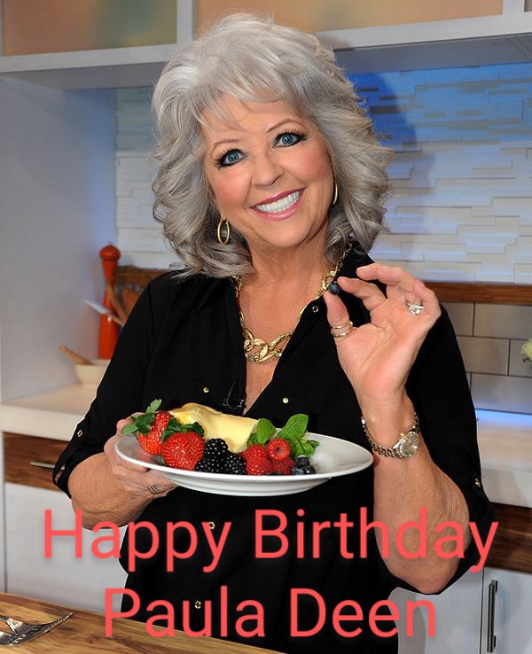 Happy Birthday to the  american tv personality and cooking show host.    