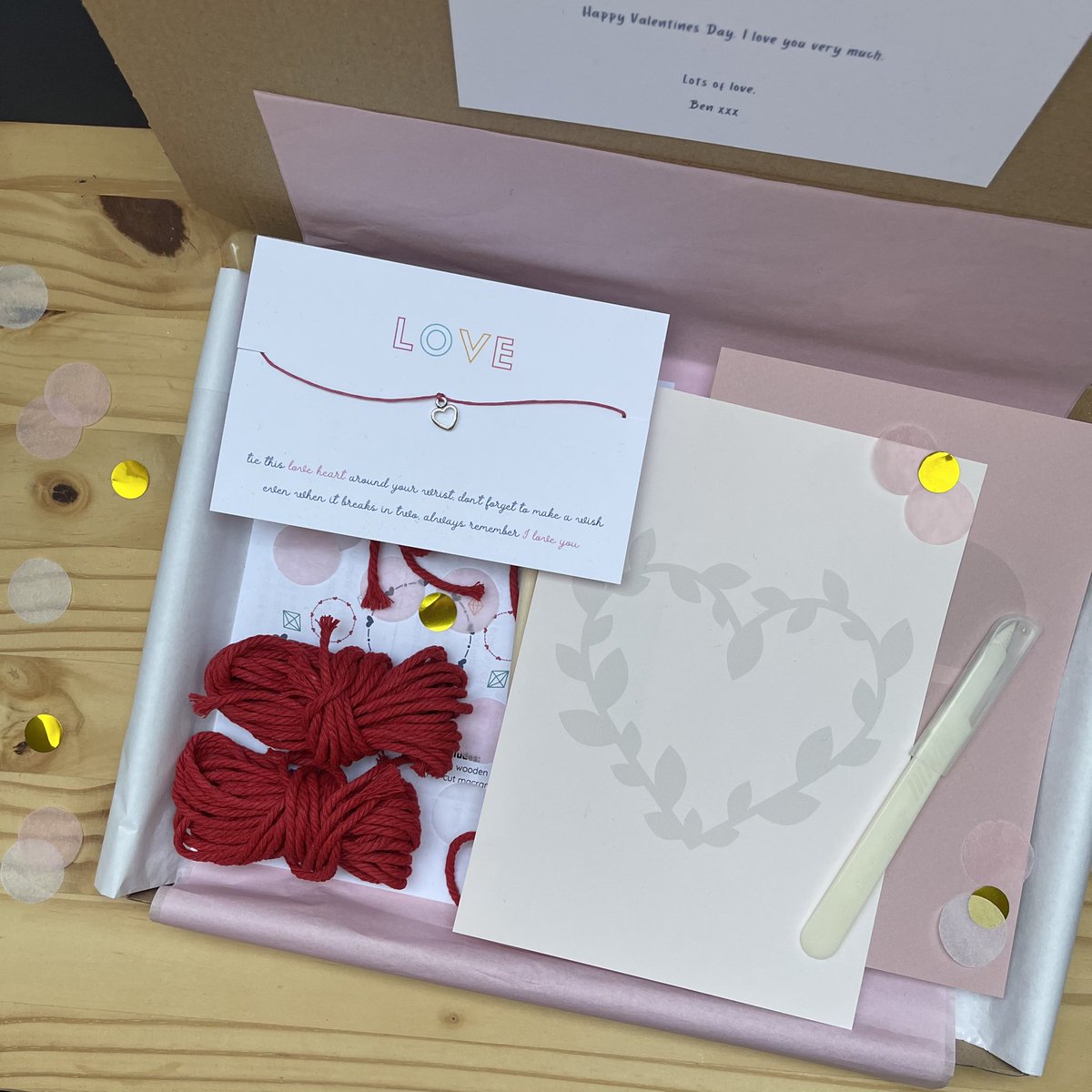 HickoryFox_'s tweet photo. Our LOVE craft box has landed 💕 Perfect for the one you love this #valentinesday (even if that’s you 😛) #valentinesdaygifts #valentinesgift https://t.co/i9vXP9LJgh