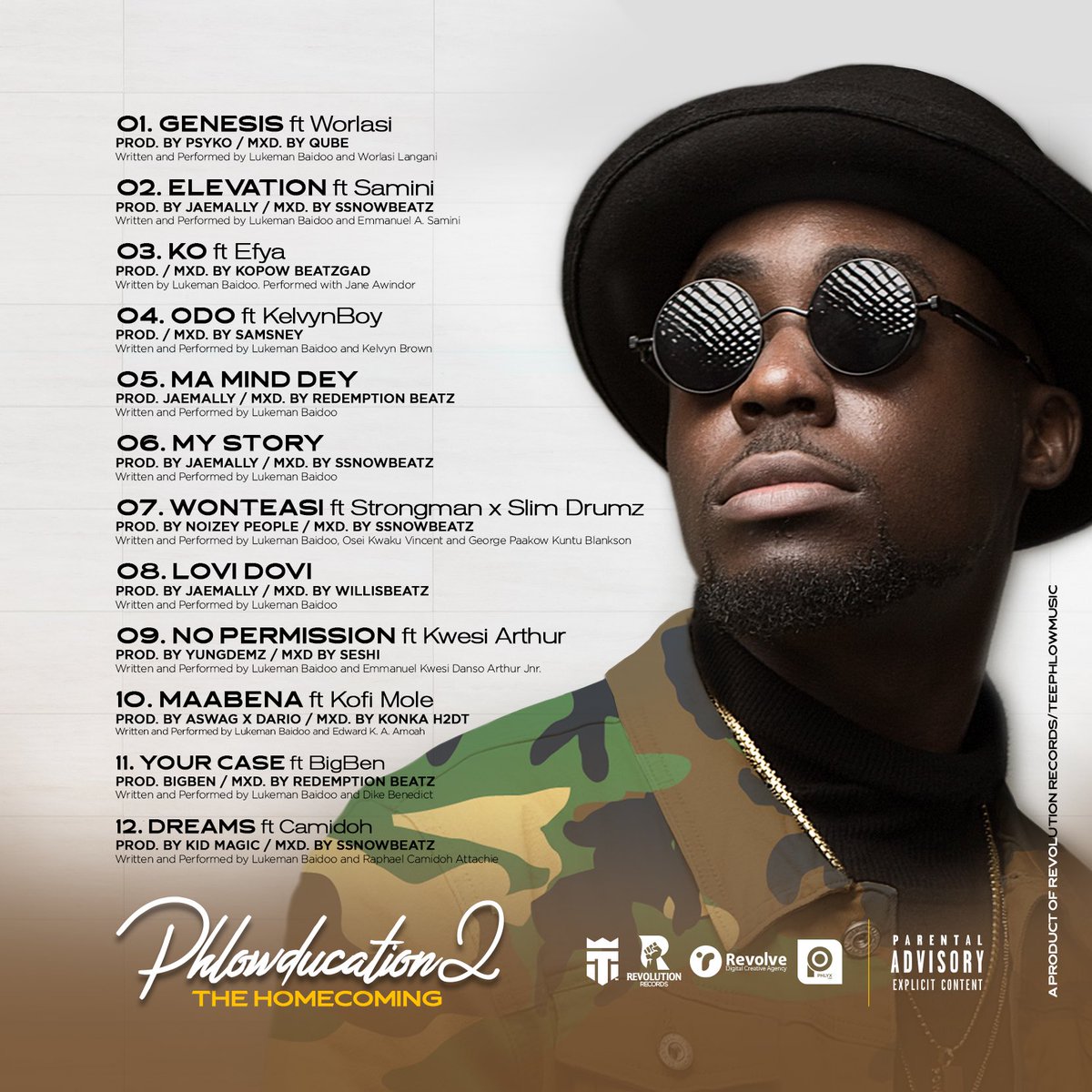 It’s almost here. @teephlowgh highly anticipated album ‘Phlowducation II’ drops in 2 days. Big shouts to everyone who supported, it’s been a journey and we couldn’t have done it without you. #PhlowducationII #TheHomeComing 
—
Artwork by @kakrabagh_