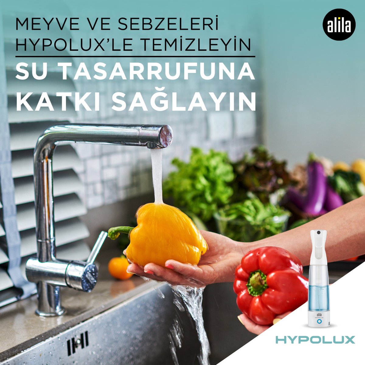 Hypolux, meyve ve sebzelerdeki tarım ilacı kalıntılarını etkili bir şekilde temizler ve su tasarrufuna katkı sağlar.

#Alila #Hypolux #Bakteri #Dezenfektan #Hijyen #Temizlik #Meyve #Sebze #Steril #Sterilizasyon