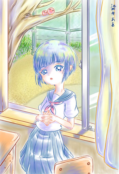 窓のtwitterイラスト検索結果