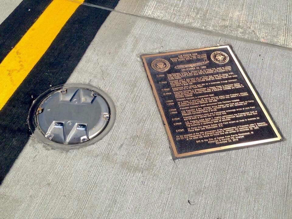 Since becoming the capital, only 4 presidents have been sworn-in outside of DC.

One of them was in Dallas but the exact spot was a mystery for decades.

Next time you’re on a <a href="/DallasLoveField/">Dallas Love Field Airport</a> runway, keep an eye out.

Story tomorrow on @News8Daybreak.

#IAmUp #InaugurationDay