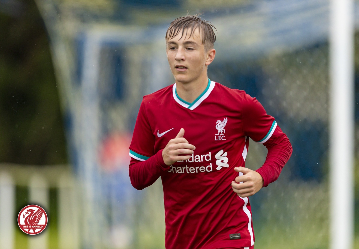 thisisanfield's tweet photo. ✍️ Liverpool U18s forward Max Woltman has signed his first pro deal with the club.

He's scored two and assisted four in 11 games so far this season. https://t.co/N3YmCHoEYw