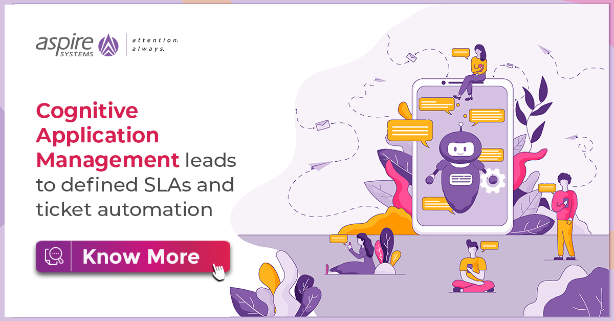 AspireSystems's tweet photo. We have broken every barrier of a traditional #Application #Management with #cognitive #AMS. Read more - https://t.co/o28te9W6Al
#ApplicationManagementServices #AI #AMS #applicationsupport #ticketmanagement #ticketautomation #artificialintelligence https://t.co/LqDw5oqI7n