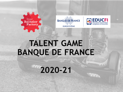 EDUCFI_BDF's tweet photo. #ipac👨‍🎓🎓Talent Game 2021

Le Talent Game, grand challenge de @IpacFactory, se déroule actuellement sur 15 campus en partenariat avec @Educfi_BDF @banquedefrance ! Objectif : sensibiliser les 1400 étudiants participants aux enjeux de l'analyse financière.👉https://t.co/toy1cRGCum https://t.co/y8afwkHkga