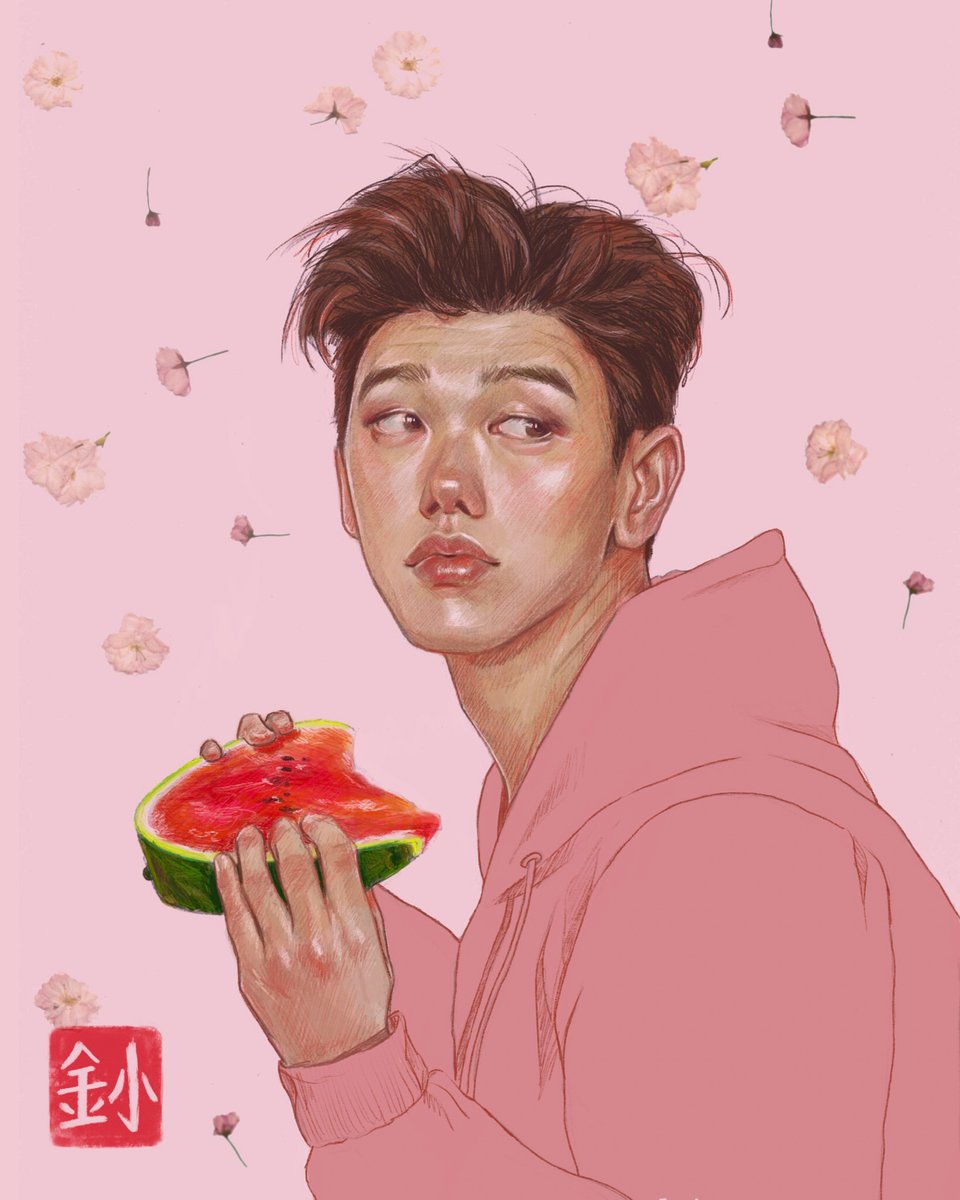 TheKimchiTrain's tweet photo. @ericnamofficial ”youR dOG SpEAkS cHINeSE??” 🍉

#ericnam #ericnamfanart #procreate #pencil #sketch #traditionalart #digitalart #coloredpencil #watermelon #kpopfanart #kpop #namnation #divestudios #theotherside #beforewebegin #스케치 #arteza https://t.co/D0vPvEkKEJ