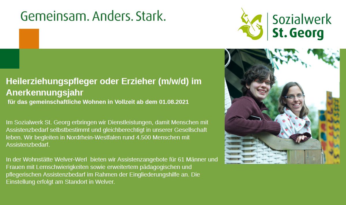 Sozialwerk St. Georg tweet media