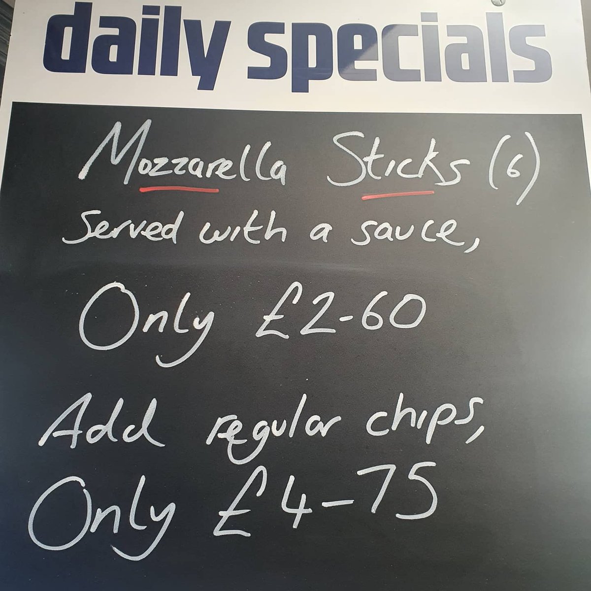 paoloschippy's tweet photo. Don't forget about our current special.....#deepfriedcheese #special #fishandchips #paolos #Carlisle #cumbria https://t.co/ayXXmc8W2e