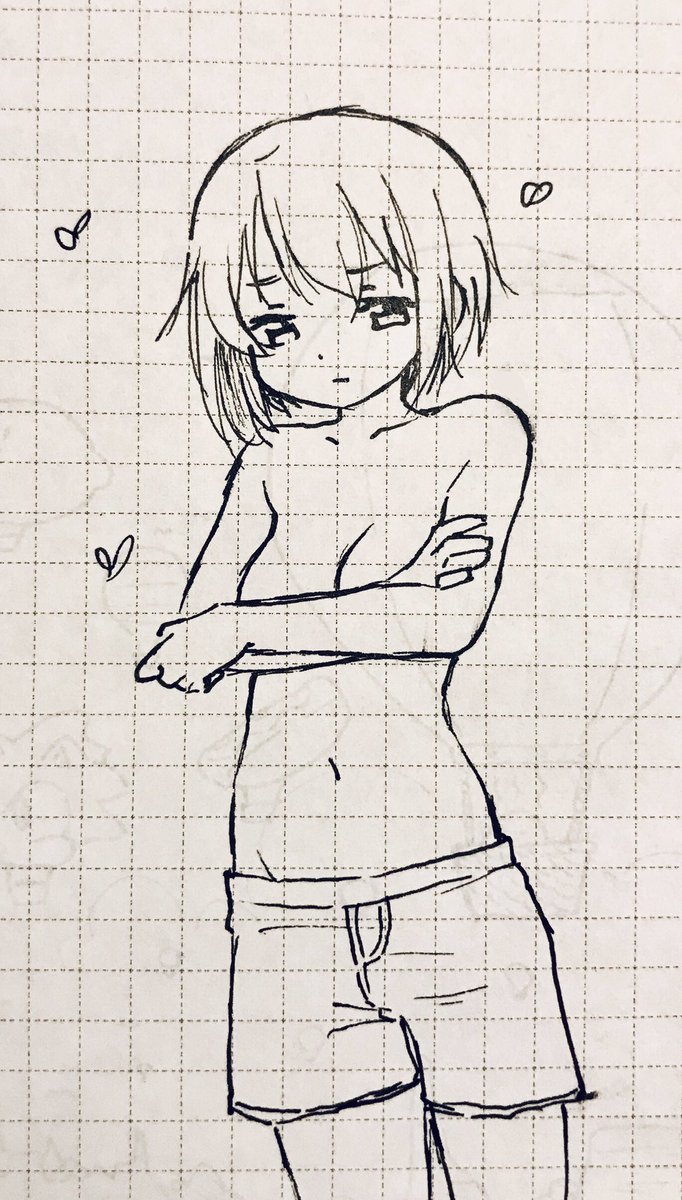 Sayaka in boxers... 