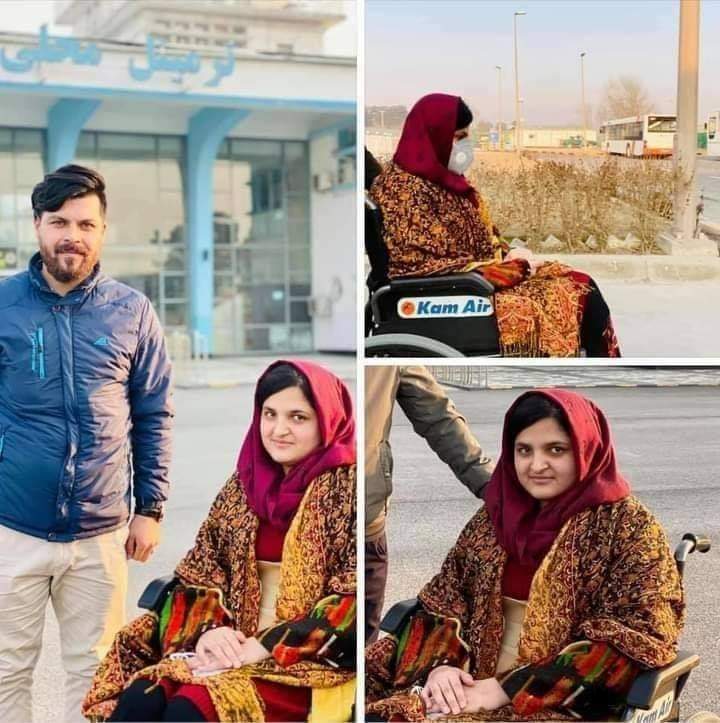 DewaWardak121's tweet photo. خدای ج دې هېڅ نۀ درکؤي!😢
د کابل پوهنتون وحشیانه برید کې ټپي شؤي ملاله ( هٌما ) د هغه صنف اؤل نمره چې زیات ټولګیؤال یې شهیدان شؤل
د سختو ټپونو لۀ کبله د ښې درملنې لپاره د عمر جان مایار مرستندویه بنسټ مشرې انیسه تاج وردګ پۀ زیاتو هڅو او ��مکاری لۀ هېؤاده بهر هندوستان ته واستؤل شؤه https://t.co/IvqwfCv7fK
