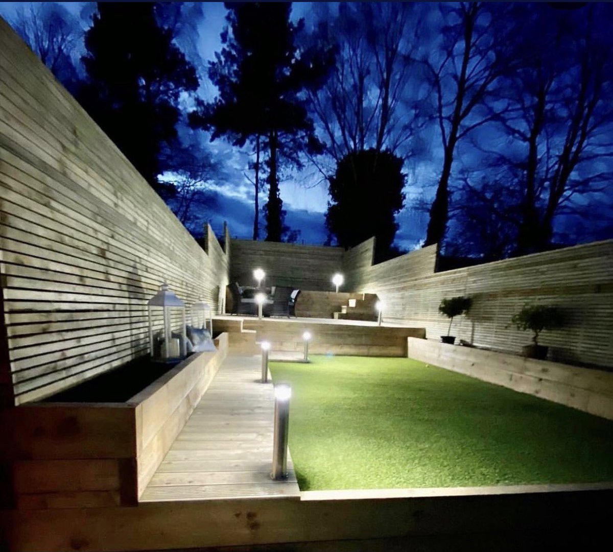 If you are wanting a new garden for summer 2021 ☀️ we design, supply &amp; transform gardens with fence cladding, decking &amp; artificial grass! Send us a message or call 07596904625 to arrange your free quote! Before &amp; after pics of one last years projects...😍