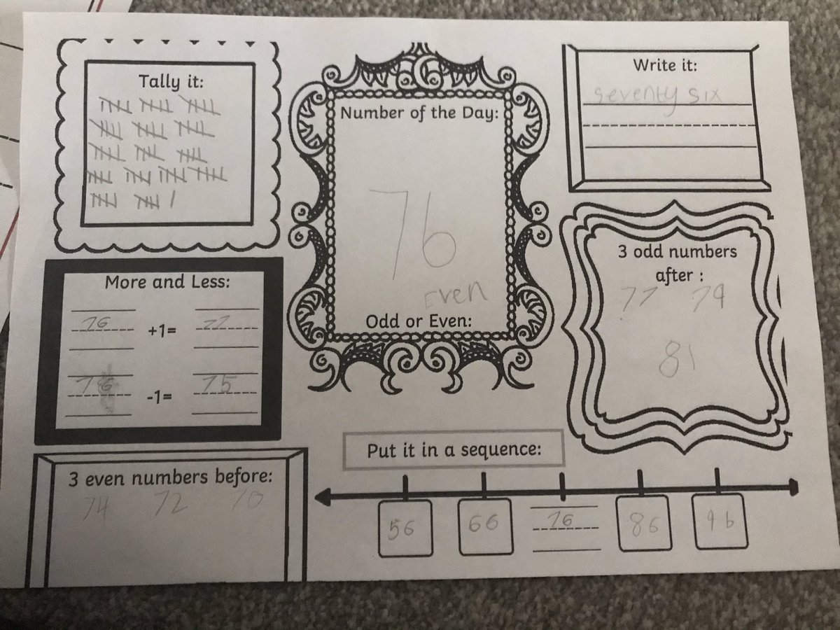 danimortimer's tweet image. Tuesday...’curious’ and ‘76’ @YBB_Yr2