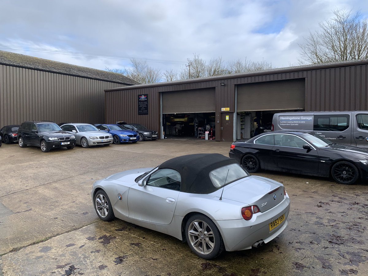 Hard at it with the old day job here!

Hemingstone Garage, Suffolk’s leading BMW and Mini Independent Specialist 🚙 

Bit different to the racing days!

Loramski