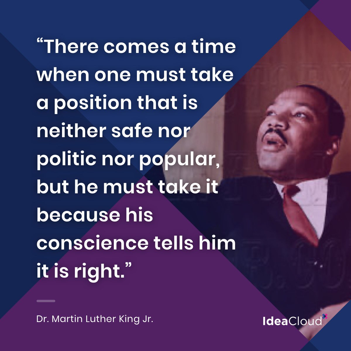 ideacloud_com's tweet image. 1/ So many of Dr. King’s words are inspiring and uplifting, and we love seeing them blanket social media each MLK Day. ❤️ Though, his legacy is so much more than his impressive list of inspirational quotes. 

#ideacloudposts #mlk #mlkday #antiracism