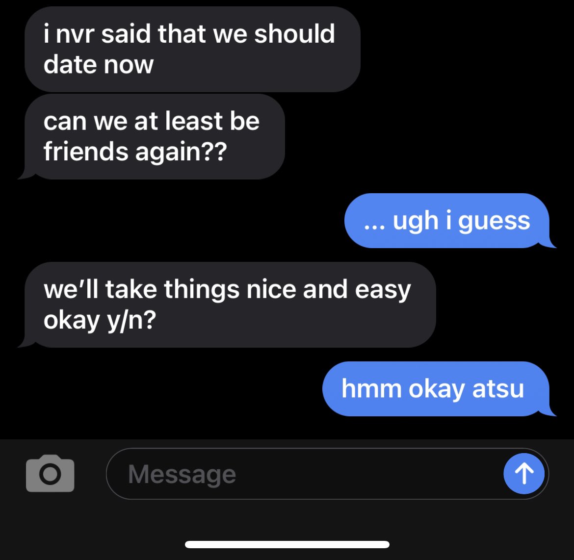 ⤨ atsumu ( good ending )