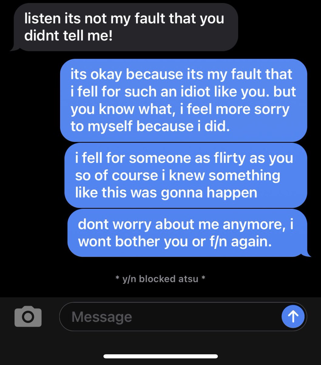 ⤨ atsumu ( bad ending )