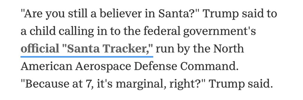 7. When he told a 7 year old that Santa wasn’t real.