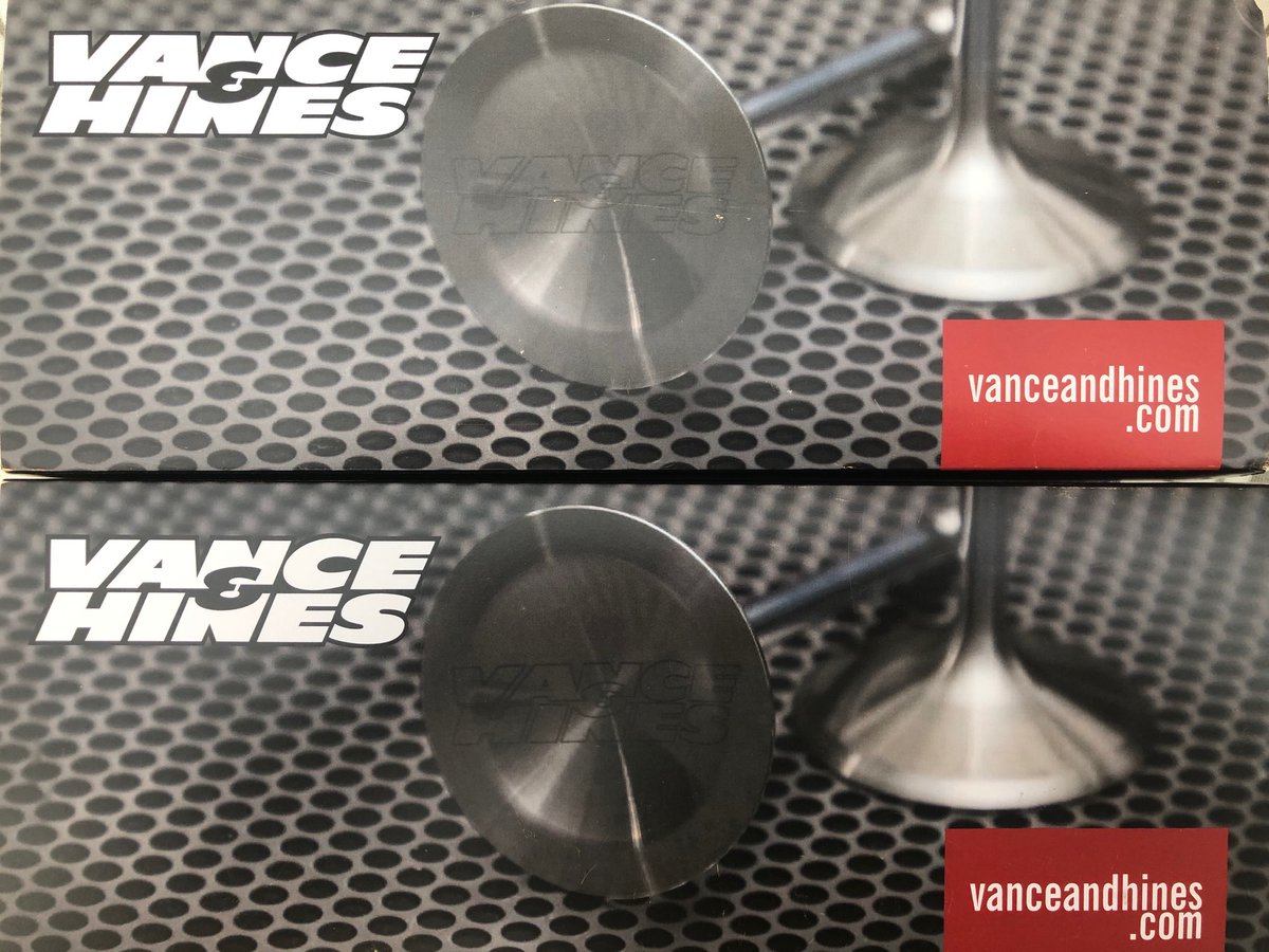 TeamSeventyOne's tweet photo. We are so pleased to have a top new sponsor for 2021! Big thanks for the support of @vanceandhines and their #RaceShop. Now we have brand-new titanium valves – all the way from USA – for the #ZX10R #GettingReadytoRace. https://t.co/xeooymItVo