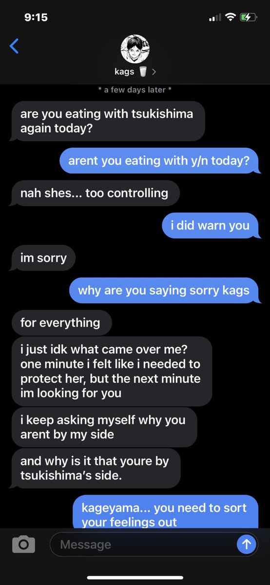 ⤨ kageyama ( good ending )