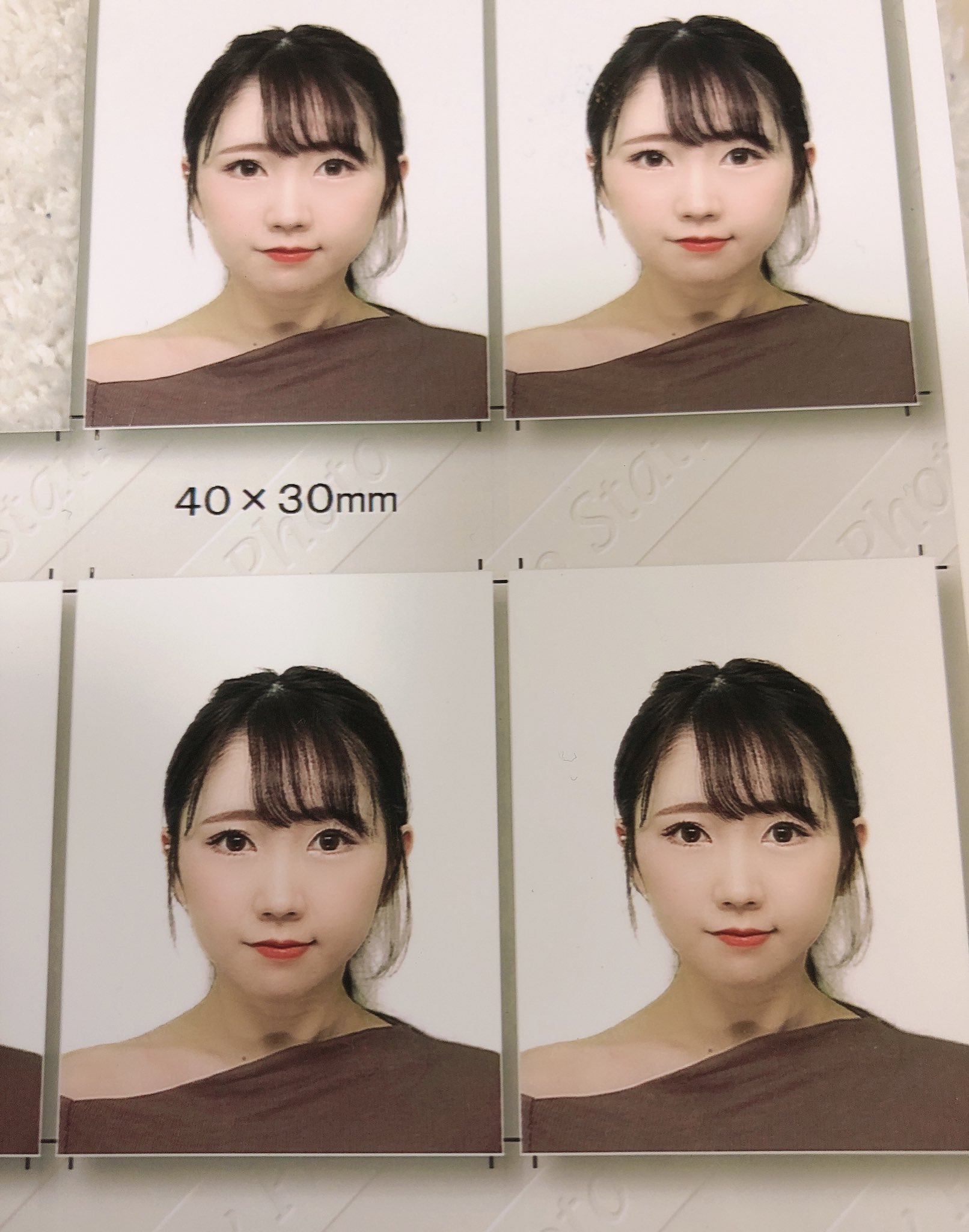 ほなみん ちょっと前の証明写真 口が歪んでるのは私の歪んだ性格出てる 二重の大きさ非対称だし 口も歪んでて 丸顔なの死んでる 禊 T Co Wrsr8sbyc5 Twitter