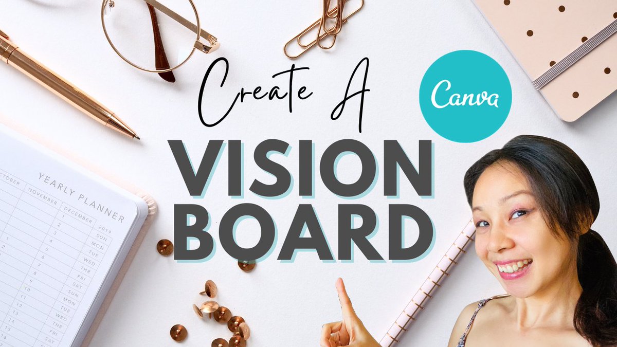 jetleesy's tweet photo. Canva For Beginners Tutorial: How to Create A Vision Board https://t.co/9xhlqrEQuj via @YouTube  #canvatutorial #canvaforbeginners https://t.co/YcfpXQYQee