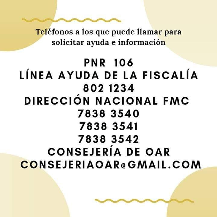 Como parte de las medidas para poner fin a la #Covid19, nuestro centro #OAR pasa a teletrabajo a partir de hoy. Ante situaciones de violencia durante esta etapa, solicita nuestra ayuda.
#ConsejeriaOAR (consejeriaoar@gmail.com)
<a href="/FMC_Cuba/">FMC de Cuba</a> 
<a href="/FGR_Cuba/">Fiscalía de Cuba</a> 
<a href="/cenesex_oficial/">Cenesex</a>
