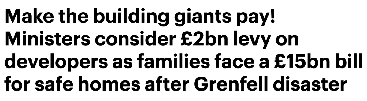 GrenfellUnited's tweet photo. Yes! Developers & companies responsible for dangerous cladding should pay costs. Gov needs to make sure ALL homes are safe & NO resident is passed the cost. #EndOurCladdingScandal
Full story (warning: pics of fire) https://t.co/UhQaVZeqRu https://t.co/CSEknVeDc6