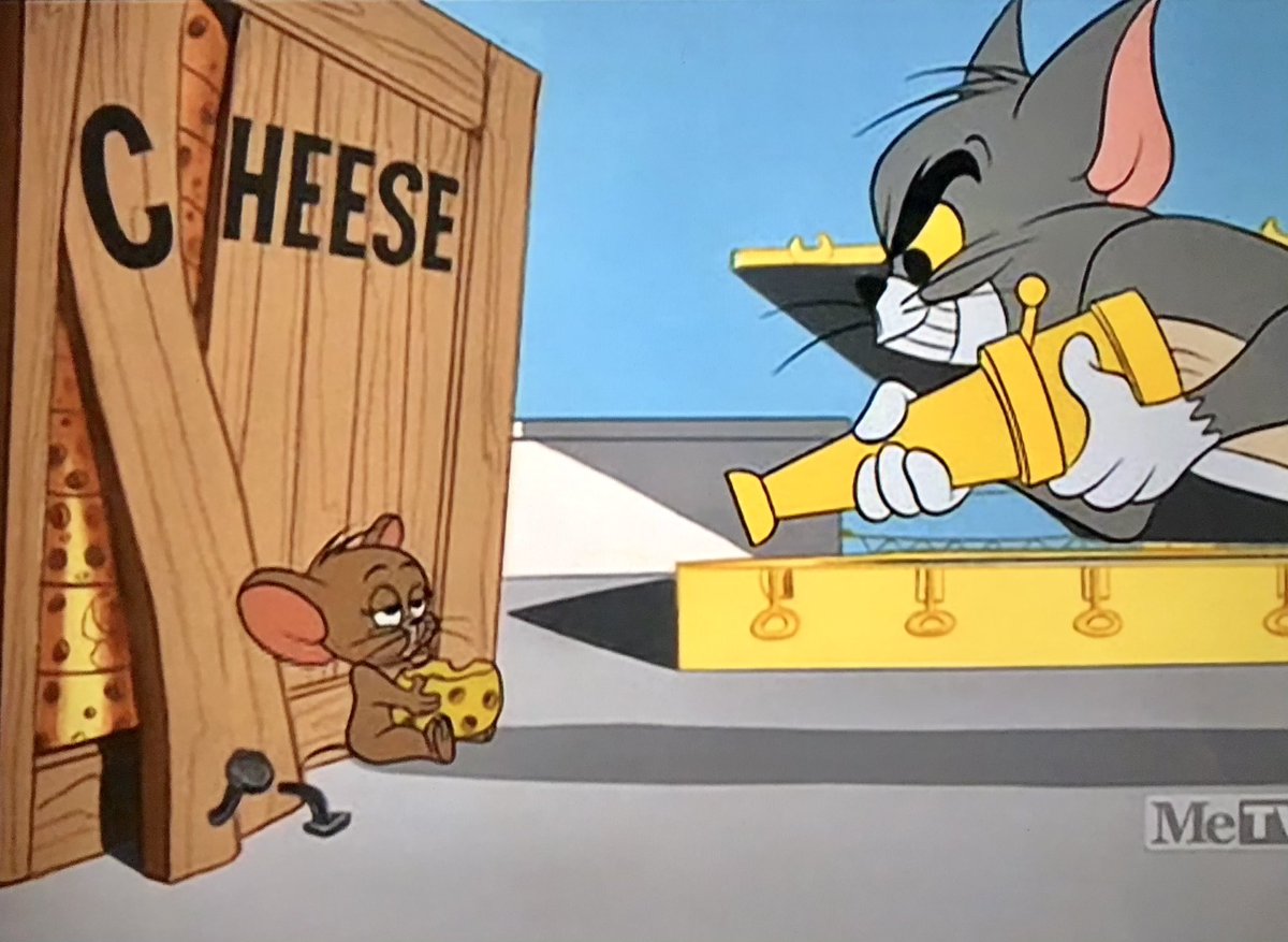 Tuesday Morning cartoons I watched MeTV’s “Toon In With Me!”
Daffy & Porky in Robin Hood Daffy (1958)
A Tale of Two Kitties (1942)
Coyote & Roadrunner in Just Plane Beep (1965)
Popeye in Nearlyweds (1957)
Tom & Jerry in Puss 'n' Boats (1966)
#ToonInWithMe #GregSatMornToon