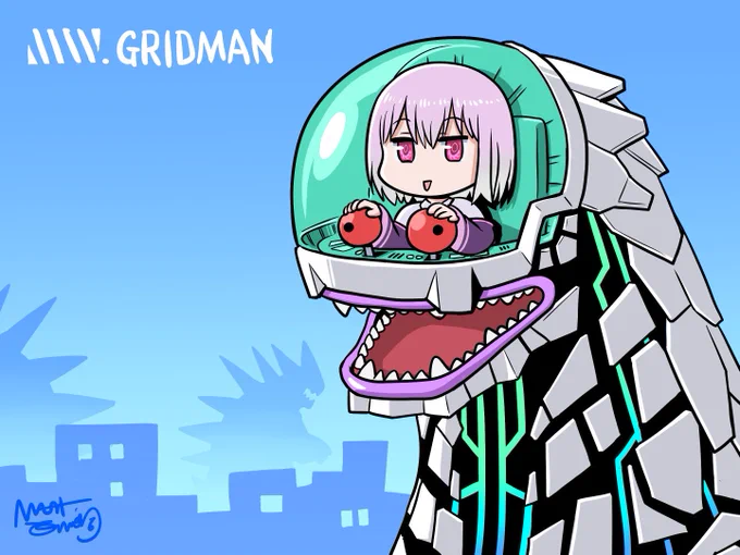 今日はTOKYO MXで『SSSS.GRIDMAN』第2話放送でした。

というわけで、過去絵ですが(細部修正)
因果応報怪獣デバダダン
 #SSSS_GRIDMAN 