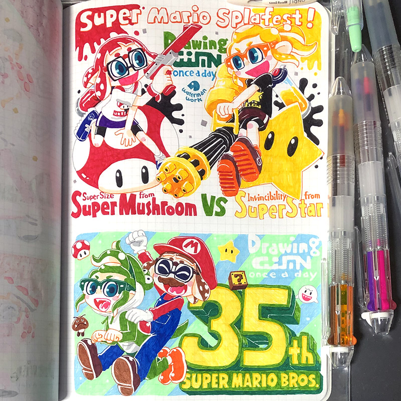 Twoucan しみずとしやす Watermanwork