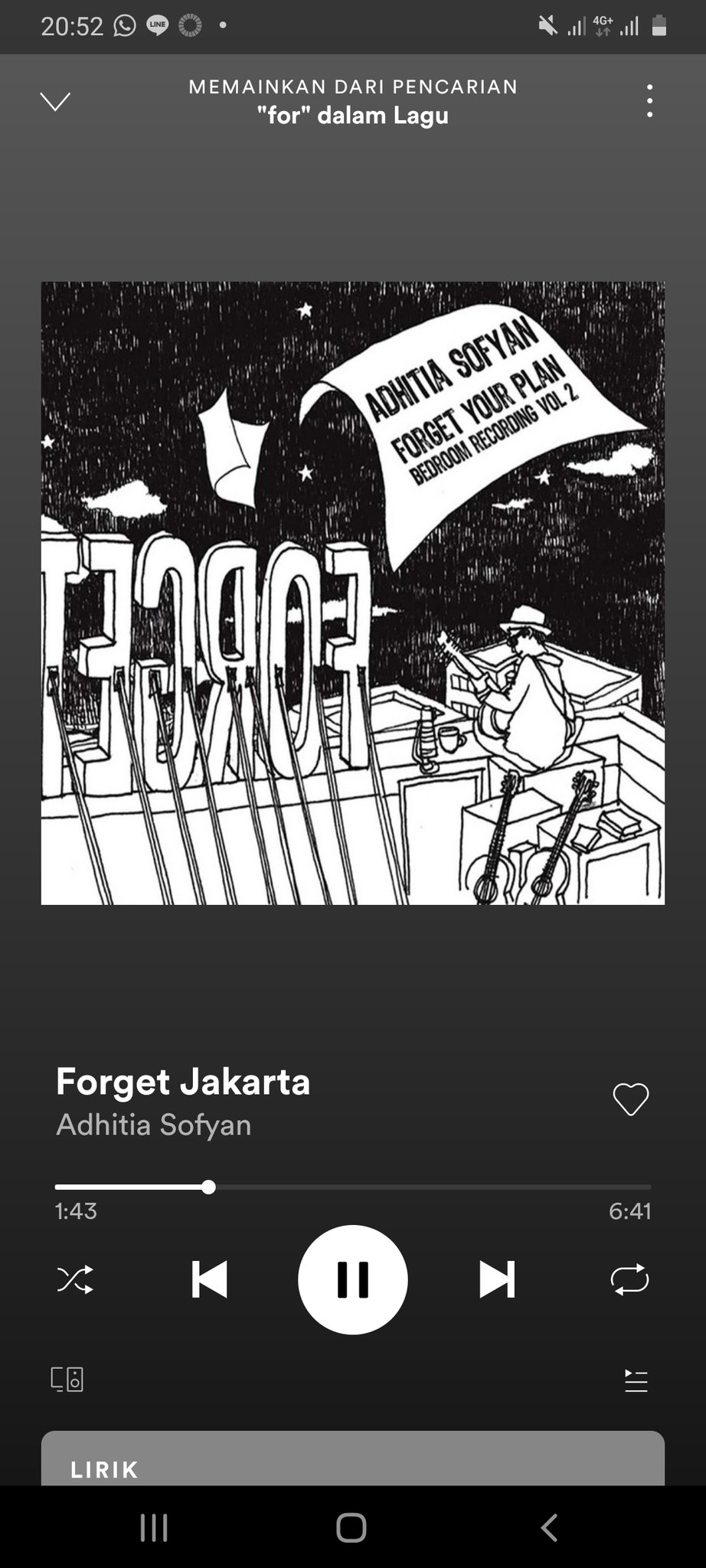 Sesuatu di jogja lirik