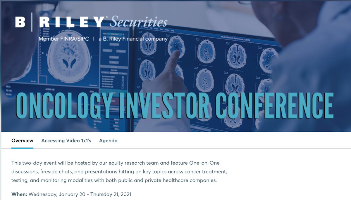 Aleta Bio is Online this week at the B. Riley Oncology Investor Conference. We are in good company - a great line up of public and private companies presenting. …or-conference.events.issuerdirect.com