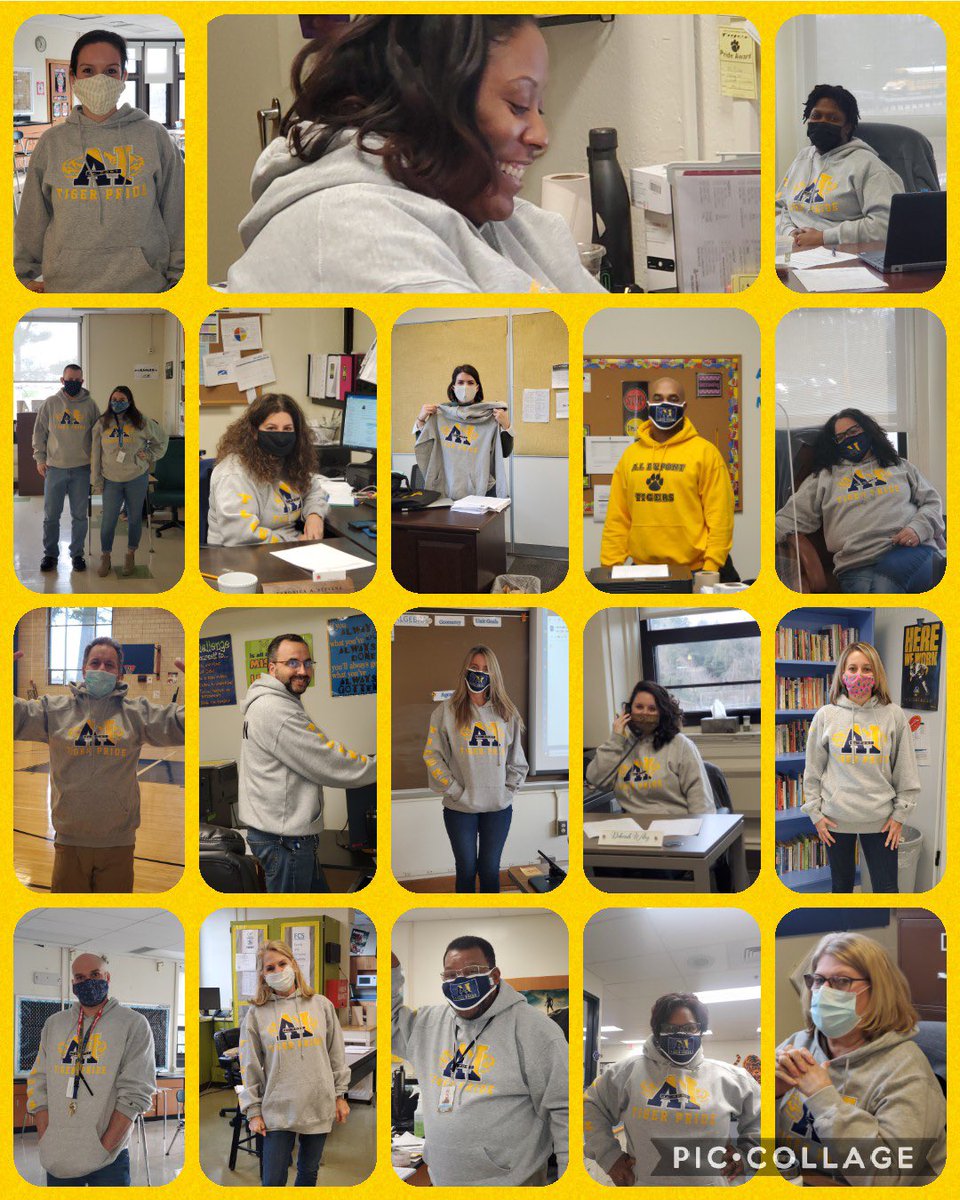 AIMStigerspride's tweet photo. AIMS School Spirit! Go Tigers! @teamredclay @RedClaySchools https://t.co/Xc2Cb5ffA1