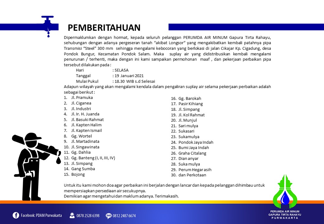 PDAM Purwakarta (@info_pdam) on Twitter photo 