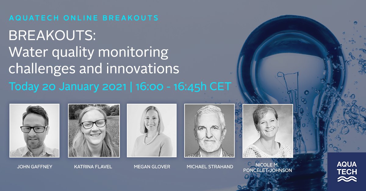 Don't miss our online #BreakOuts event tomorrow at 16:00 CET.  Take your chance to discuss innovations in the #waterindustry together with our expert speakers.  Make sure you sign up today! rai.eu/2T0R5R5