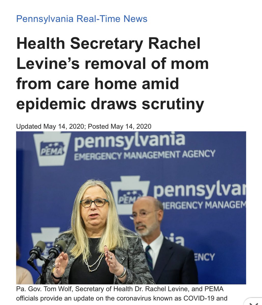 Biden just put a person who kept elderly in nursing homes, while taking her own mother out of a similar facility, to be the Assistant Secretary of Health.

But she’s trans so 🙌🙌🙌.

This clown show experiment will end horribly. Congrats Libs! 🤡🤡🤡