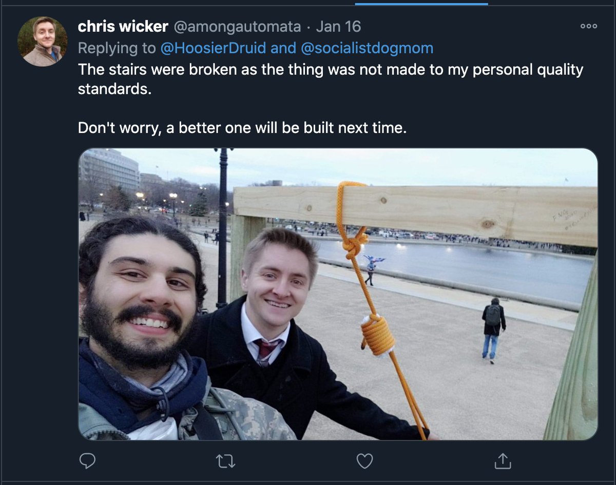 he also very helpfully provided a much clearer picture of himself & his friend (benjamin williams aka 'the kilted blacksmith') in the comments to... pretty much everyone who commented on the video