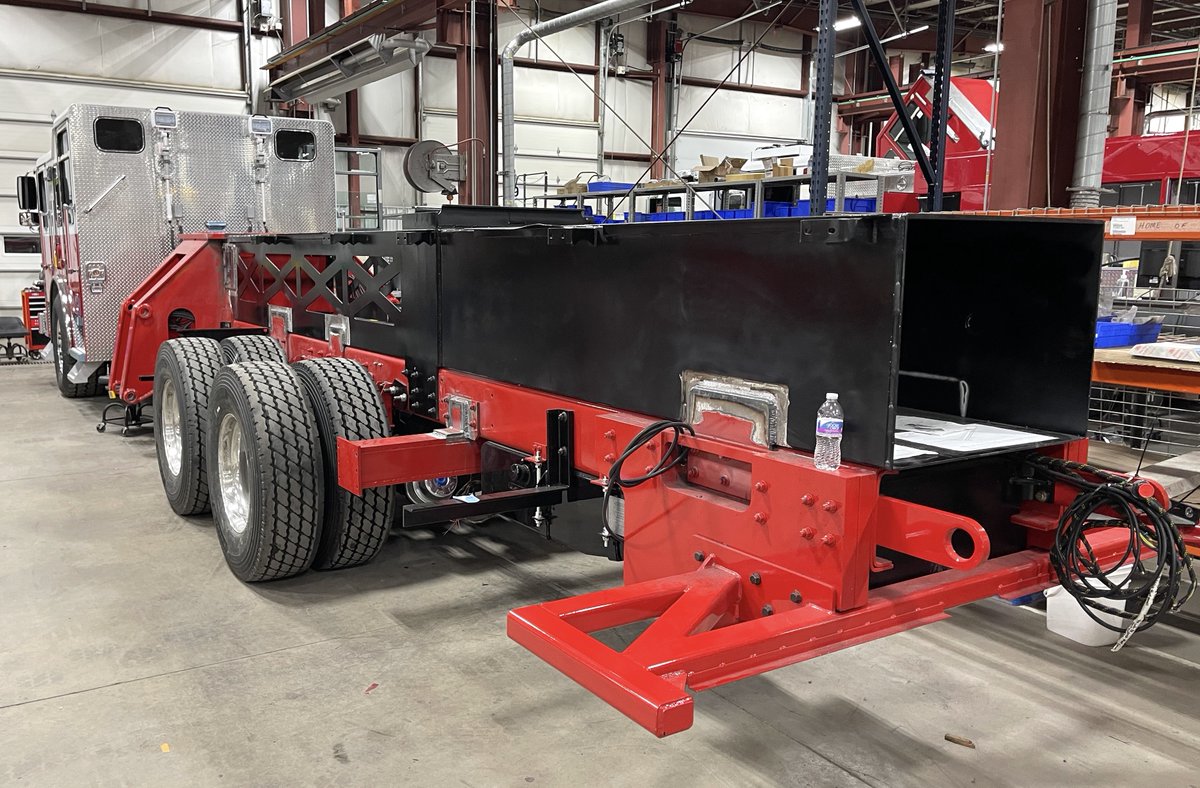 PhillyFireDept's tweet image. Our new tower ladders are coming along!