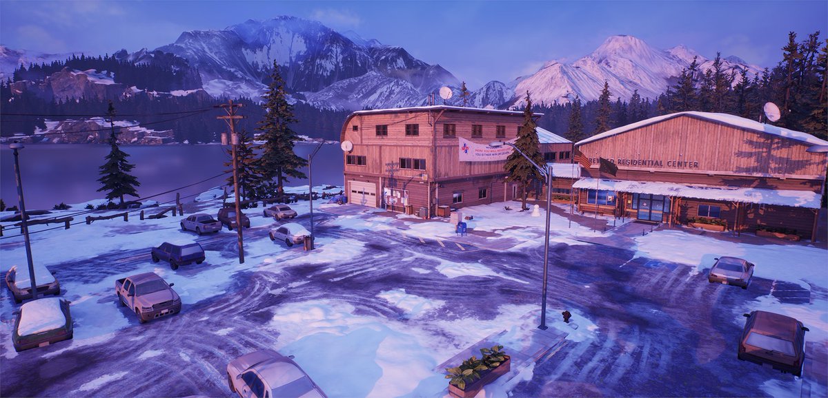 DONTNOD_Ent's tweet image. #TellMeHow 
Fireweed Residential Center is an important location in @TellMeWhyGame… Take a look at these screenshots, one of the places designed by Lilian Helsly, Environment Artist ✨

Check out more of his work on his Artstation:  artstation.com/artwork/kDeyQA