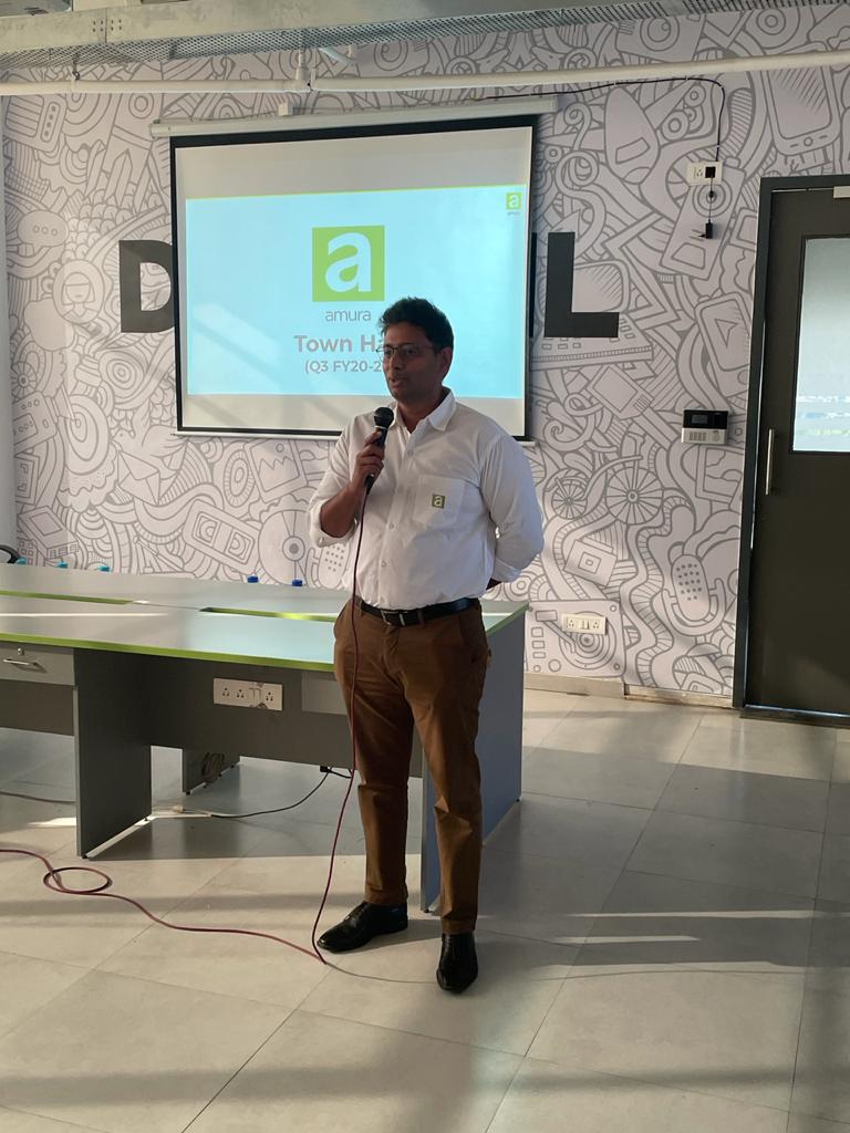 amuratech's tweet photo. Here are some glimpses of the third edition of our quarterly Townhall. The session involved vital insights on company performance in the last quarter, acknowledged outstanding employee contributions and discussed growth goals for the next quarter. 

#Townhall #employeegrowth https://t.co/iIb2nKu9h0