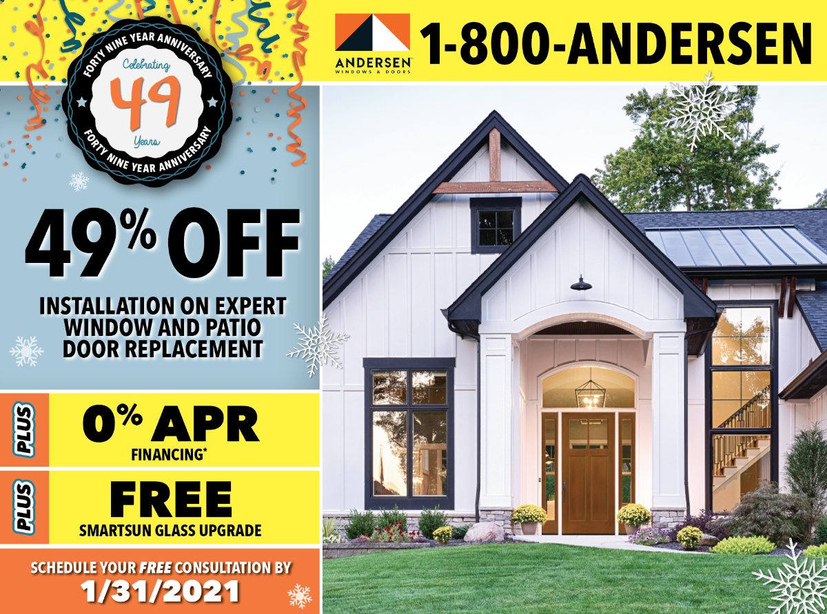 CandLWARD's tweet photo. 🎉 Celebrating 49 Years: 49% Off Installation on Replacements - https://t.co/VU0TCcvMvL https://t.co/lJcxngN1hA