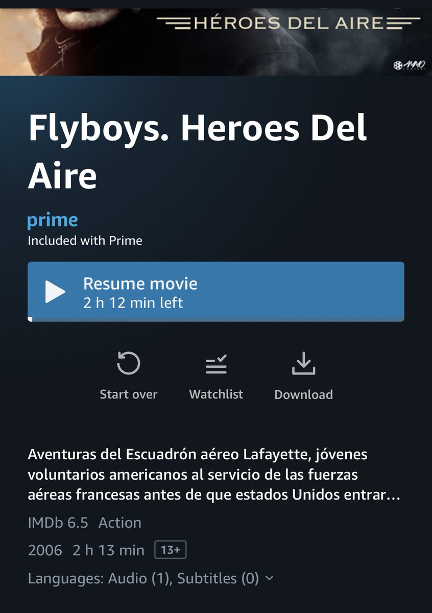 MissAmyYa's tweet photo. @AmazonHelp Hello, I have tried this. As you can see in this pic, only 1 audio option is available and no subtitles. https://t.co/PNoK5cEabG