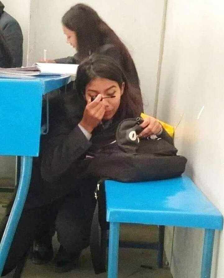 MemePointINDIA's tweet photo. #memeoftheday #memesdaily #memepoint 

When makeup is more important than your studies. https://t.co/xP7gsicUtQ