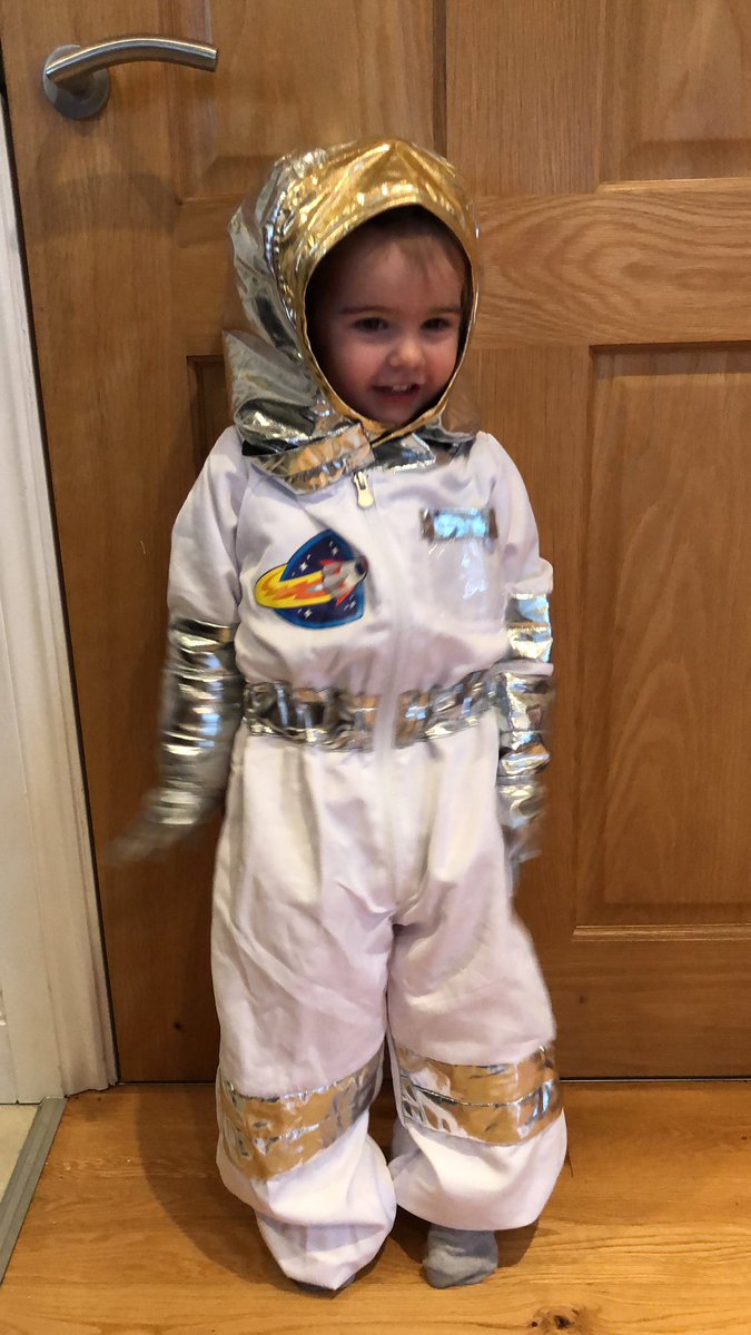 fnorris30's tweet photo. @maddiemoate this little astronaut is loving #CBeebiesSpaceWeek https://t.co/PG8AG0yKfY